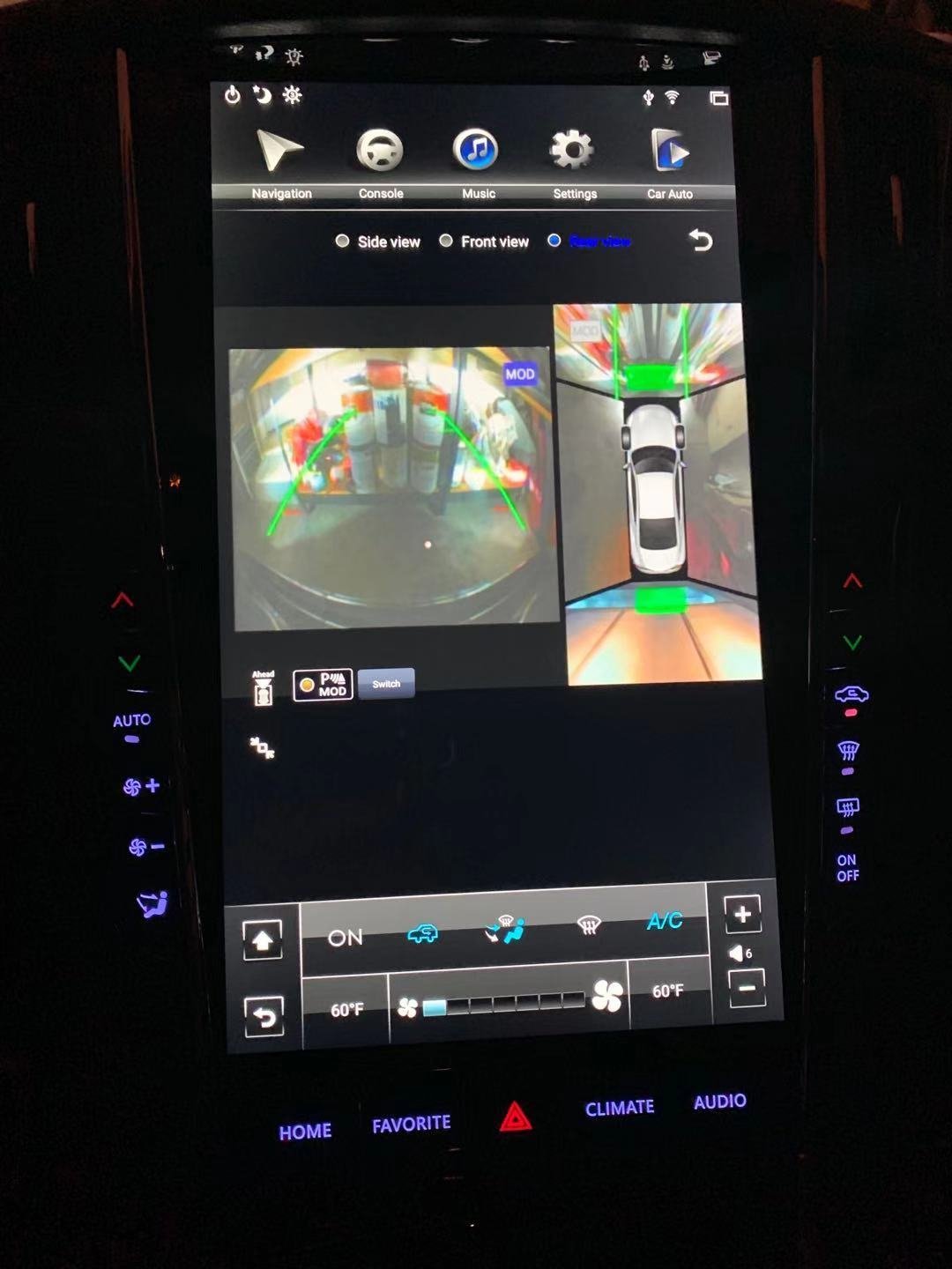 PX6 8gb Mark 6 Dashboard Upgrade Head Unite Carplay GPS Navigation Car Tesla Style Radio Touch Screen for Infiniti Q50 Q60