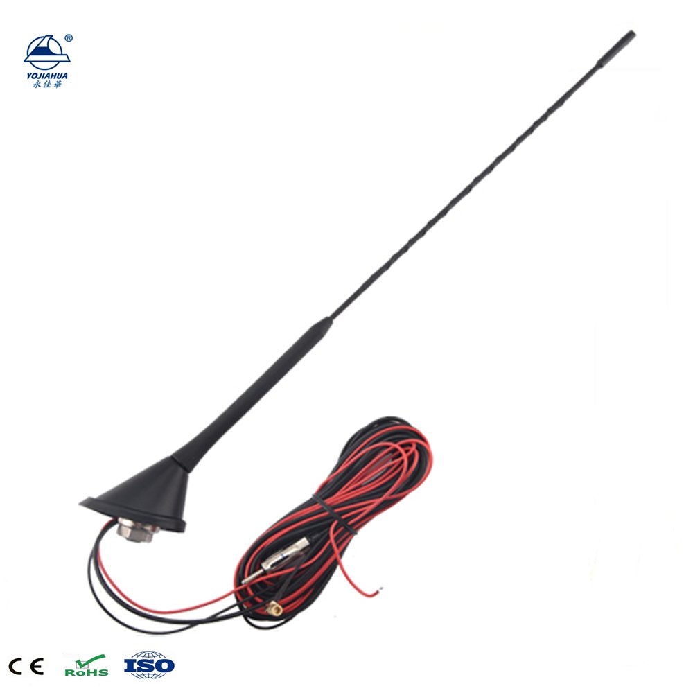 Universal Roof Mount Digital Car Radio DAB Antenna Aerial with Amplifier
