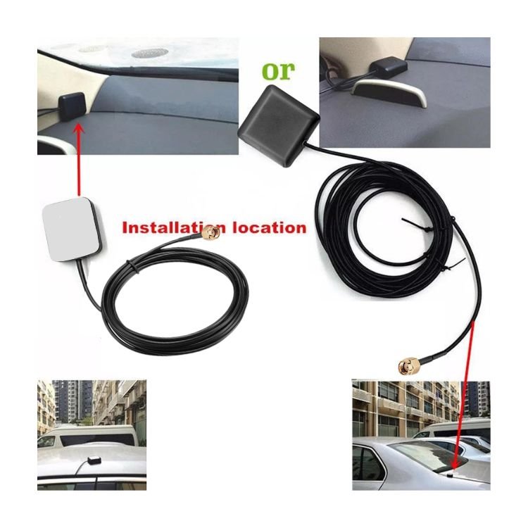 2025 Planner Waterproof Active GPS Navigation Antenna SMA Male Car GPS Antenna for GPS Navigation System Modem Vehicle Tracker