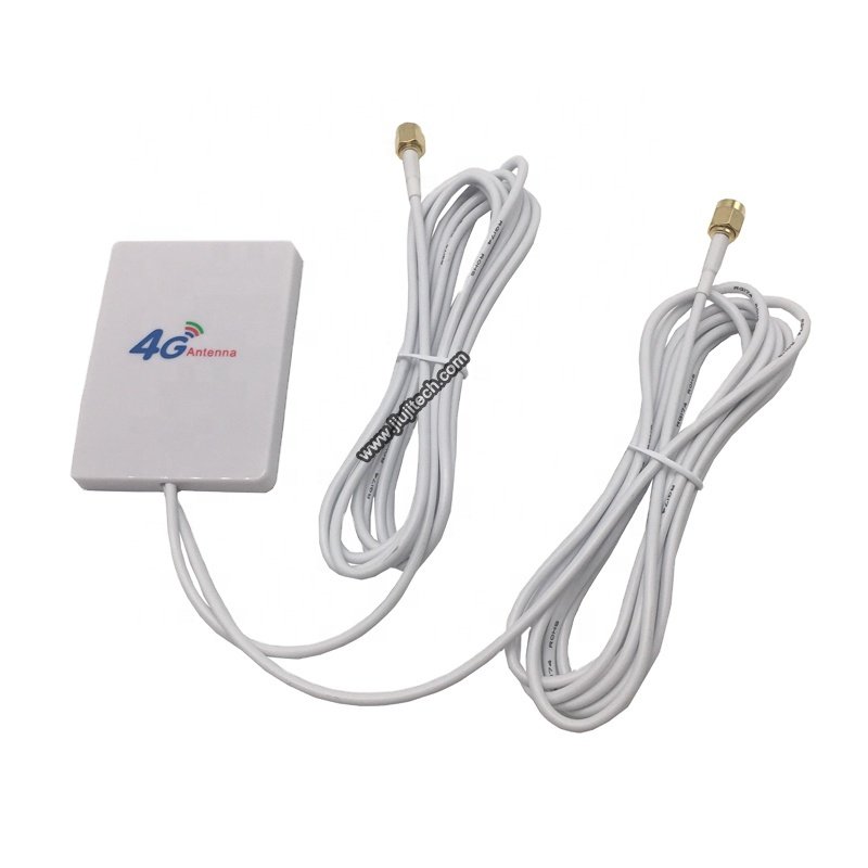 4G Wifi Antenna Decoration Panel 29Dbi Planar External Directional Bipolar Antenna For Huawei Network Card
