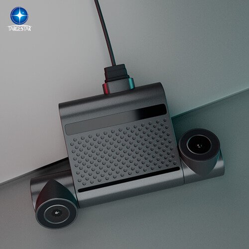 4G Lte Car Dash Cam Real Time Tracking Detection Driving Behavior AI Camera ADAS DMS 3 Channel Dash Cam Front and Rear