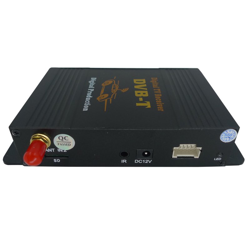 Low Price HD Car DVB-T MPEG-4 Digital Tv Receive Tuner With 2 Antenna