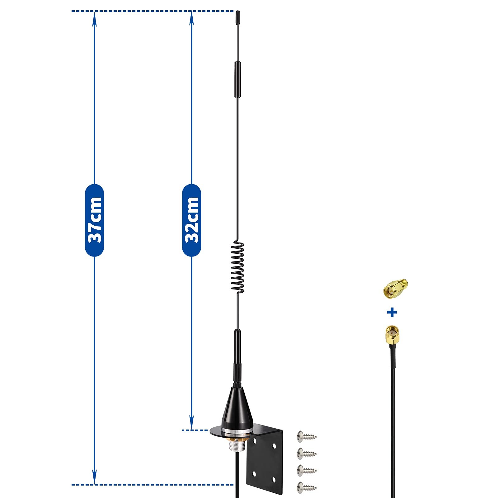 4G LTE RP SMA Cellular Antenna 7dBi Outdoor Antenna Wireless Router RP-SMA Male Connector