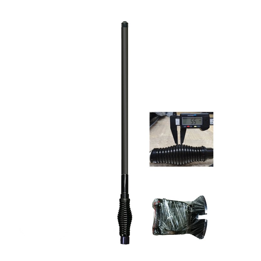 Off road car antenna Heavy duty spring mobile antenna 78cm/108cm customized length 433mhz or 698-2700(4G)lora frequency