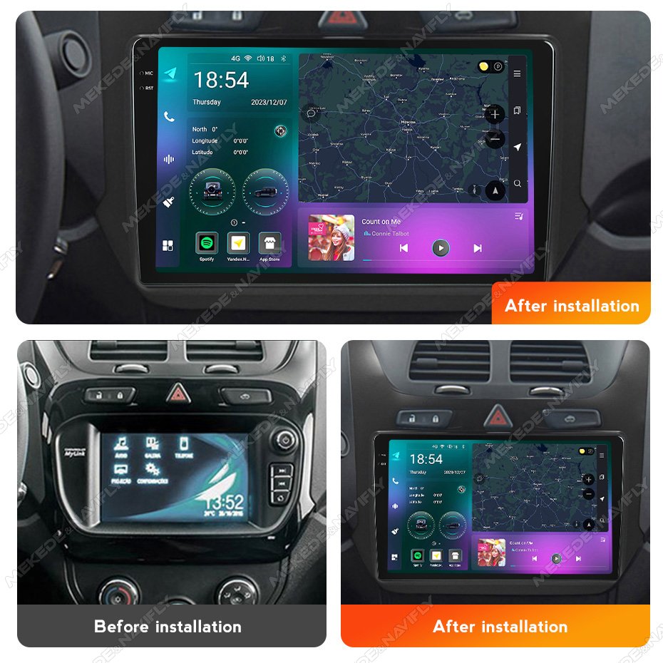 MEKEDE M6 PRO Android 12 Car Multimedia Player for Chevrolet Cobalt 2011-2018_M Dsp Car Stereo Audio Wireless