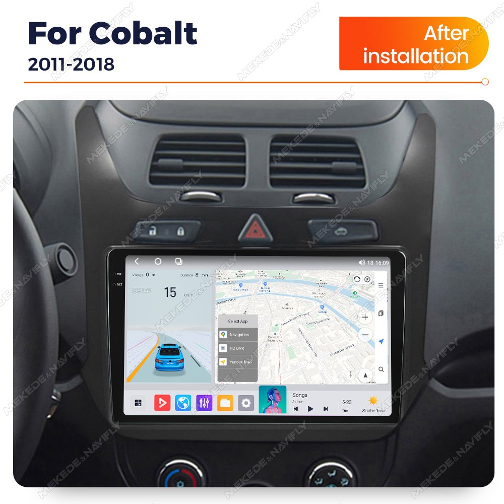 MEKEDE M6 PRO Android 12 Car Multimedia Player for Chevrolet Cobalt 2011-2018_M Dsp Car Stereo Audio Wireless