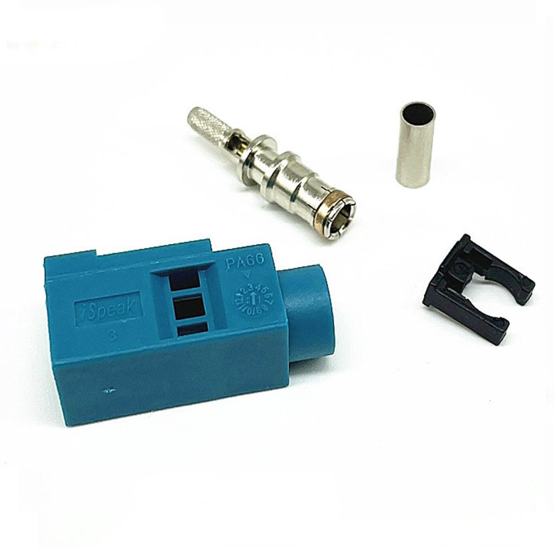 Brand New Waterproof Female Fakra SMB Z Code Connector Waterblue for Gps Car Antenna
