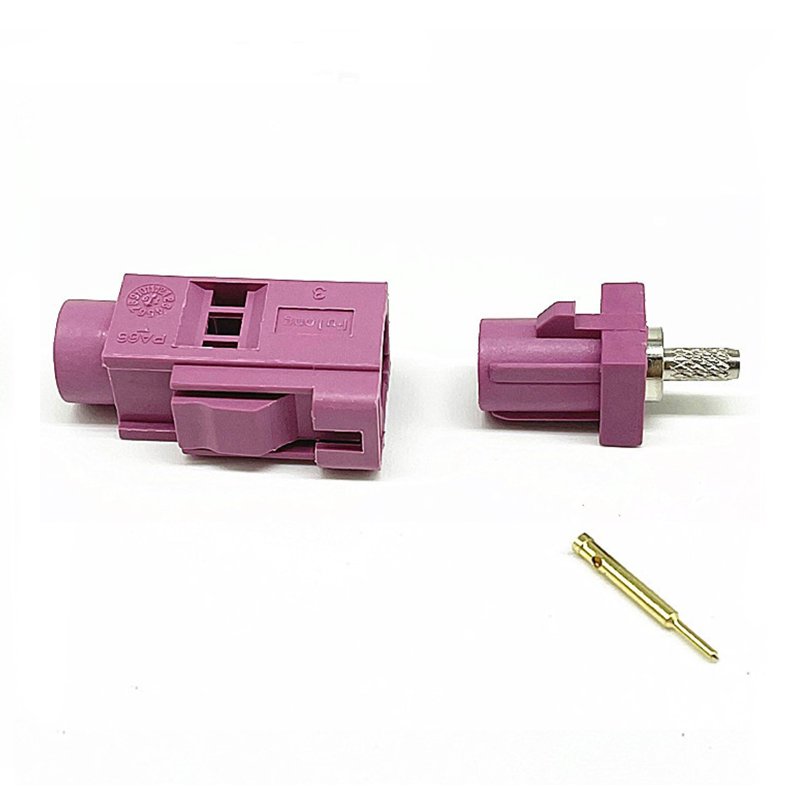 Brand New Waterproof Female Fakra SMB Z Code Connector Waterblue for Gps Car Antenna