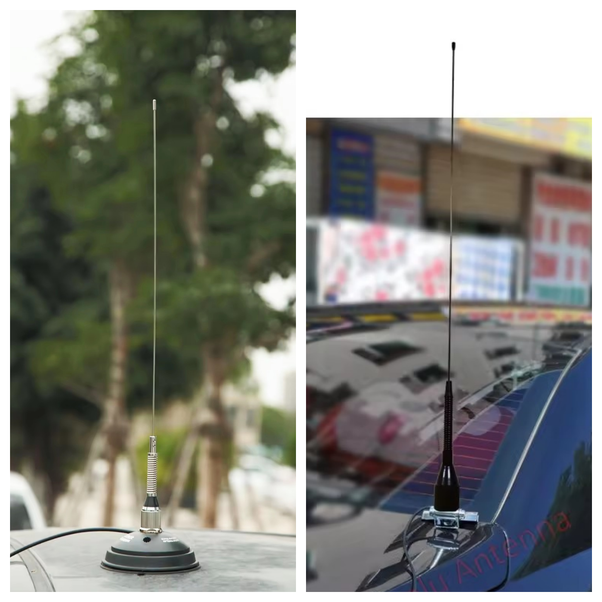 M150-GSA VHF Cutting type car radio antenna M150 136-174MHz Flexible spring Mobile Antenna with PL259 Connector