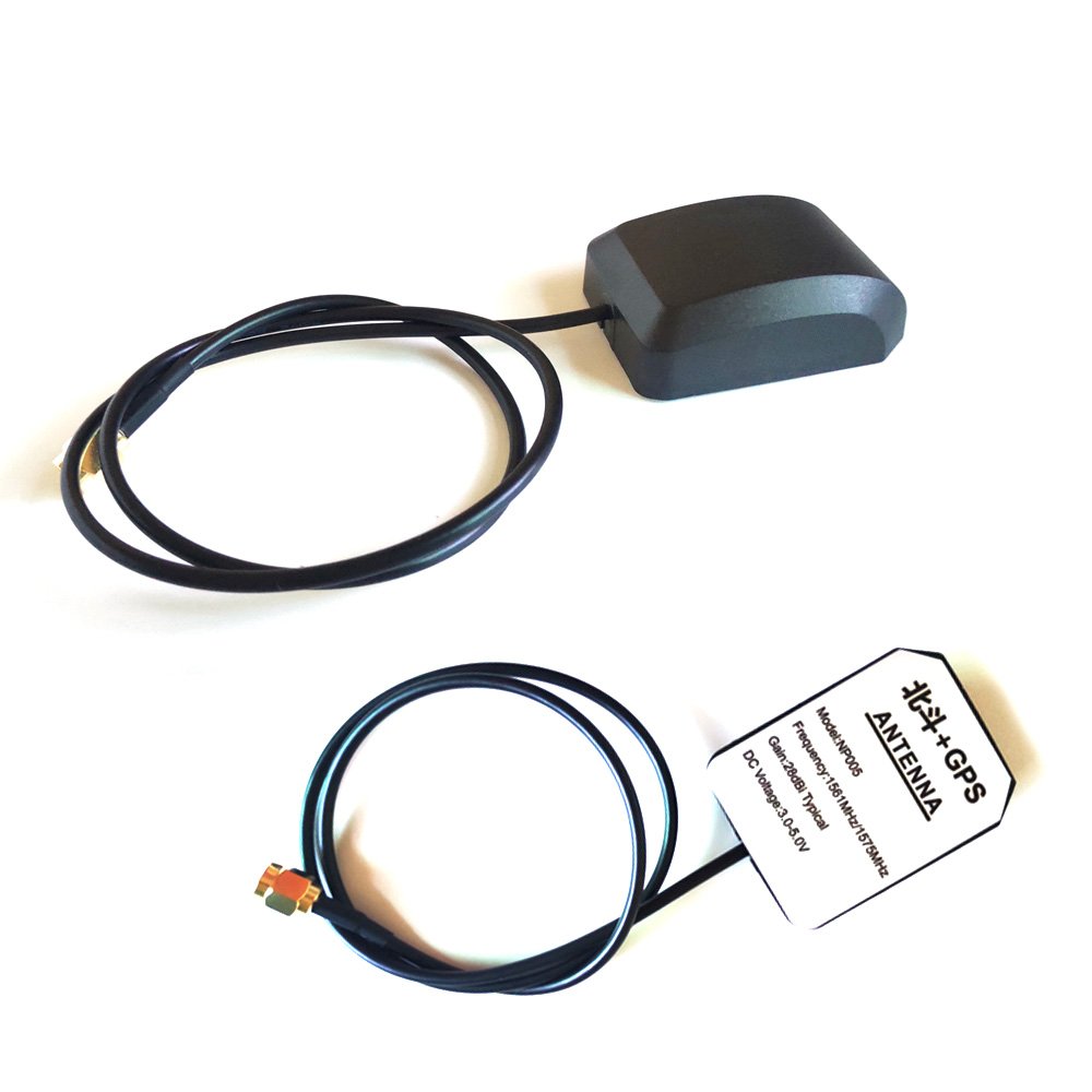 External RF anti jamming SMA connector 1575 mhz gnss gps outdoor Antenna With 3 meters RG174 Cable Magnetic Mounting