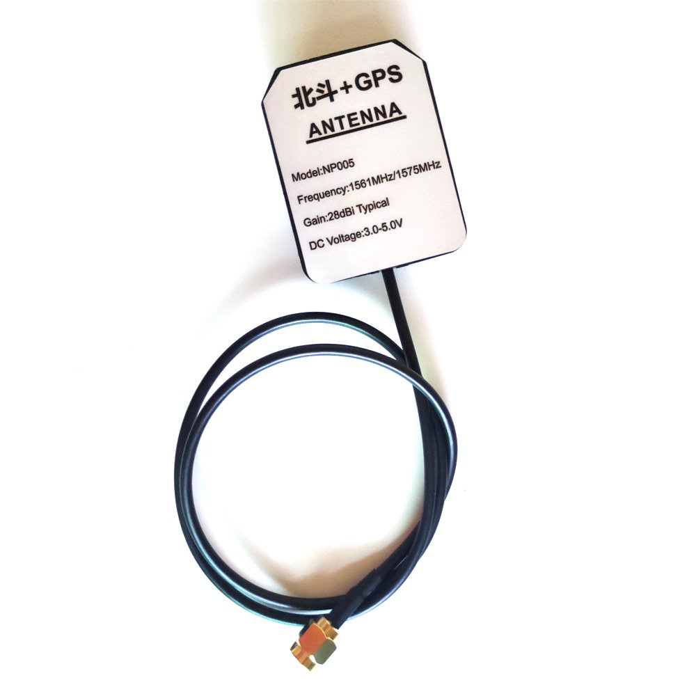 External RF anti jamming SMA connector 1575 mhz gnss gps outdoor Antenna With 3 meters RG174 Cable Magnetic Mounting