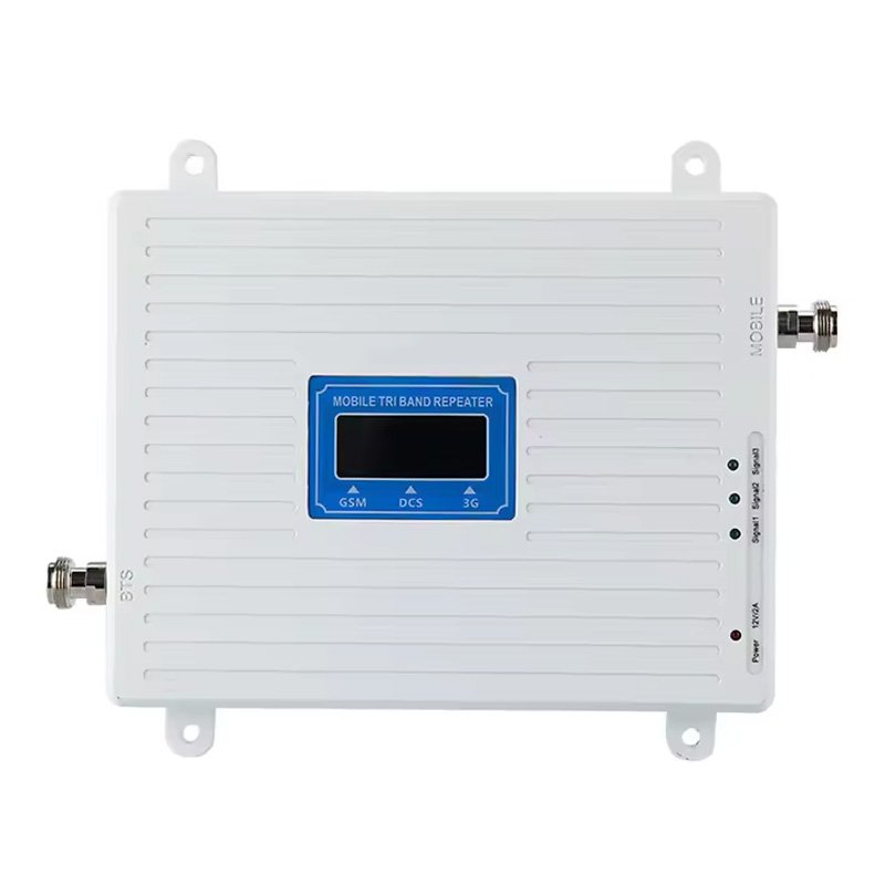 2G 3G 4G 5g Wifi GSM Tri Band Signal Repeater Network Booster Mobile Signal Booster 900 1800 2100MHz Lte