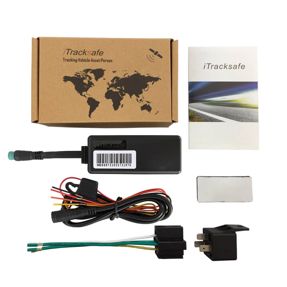 Vibration Alarm Geofence Cut Off Power Motorcycle Vehicle GPS Tracker 4G Tracking Device for Cars