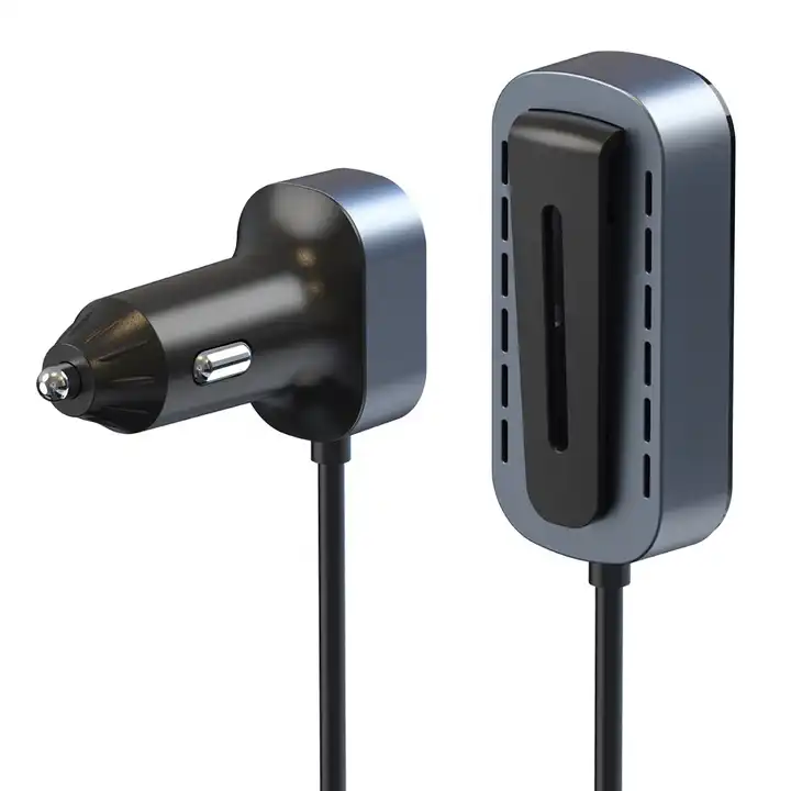 Factory Direct Sales Fast Super Car Charger a Tow Six Before and After Charging Worry Free 75.5W Car Charger