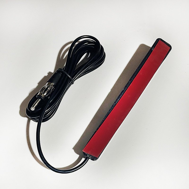 FM Dipole Antenna Car Radio/AM Adhesive Aerial Paste Antenna for Stereo CD Media Receiver Player Audio HD Radio Tuner 2IN1 FM-01