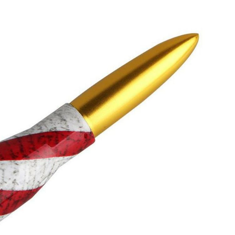 Car Bullet Antenna, Universal Metal Car Antenna Replacement Exterior Decoration Flag Design Radio Antenna for Car SUV Truck