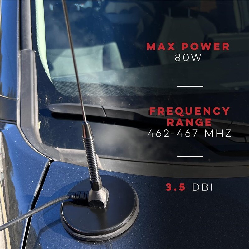 Car Magnetic Antenna With Spring Radio Antenna Car Booster Universal Long Range Car Antenna Amplifier