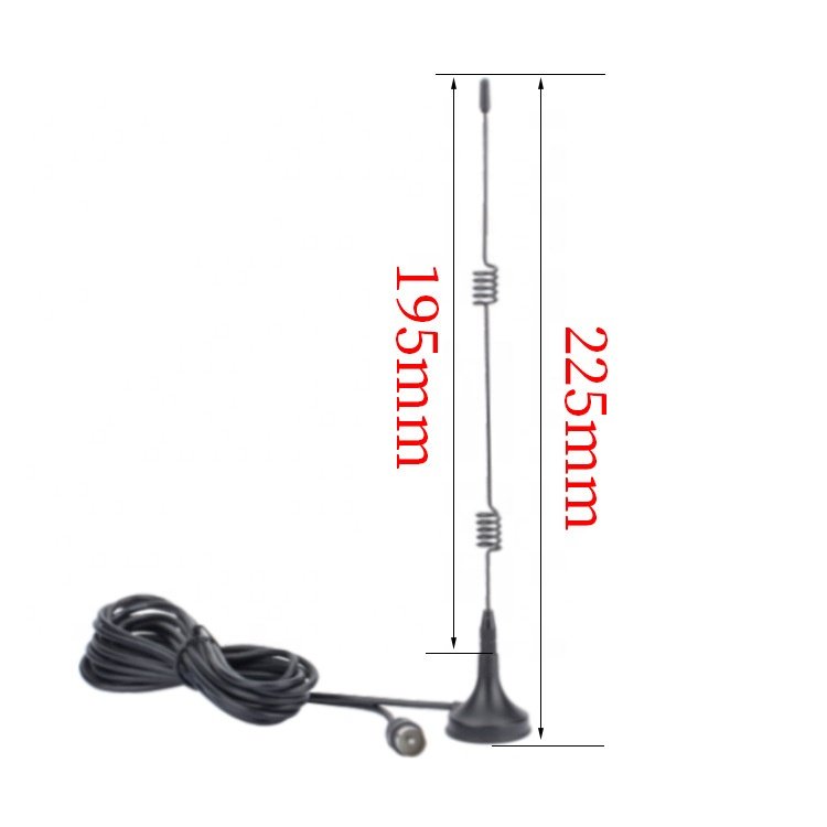 4G Small Suction Antenna 6db External Omnidirectional Double Helix Shifter DTU Antenna for Vending Machine Meter Reading