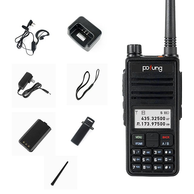 Baofeng DM-1801 Dual Band DMR Digital DM1801 2 Way Radio 1024 Channels Ham Handheld DM 1801 Walkie Talkie Baofeng DR-1801UV