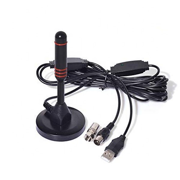 Magnetic Base Amplified Digital TV Antenna Portable Indoor Outdoor RV 50 Miles Range HD TV Antenna with Amplifier Signal Booster