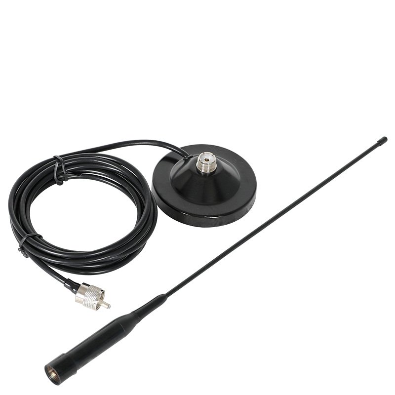 VHF UHF Mounted Base Mobile Antenna For Communications Long Range Car Cb Radio