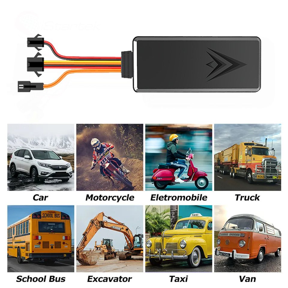 4G GPS Tracker CA004 for Cars Motorcycles Bicycles Free Relays and No Platform Fees