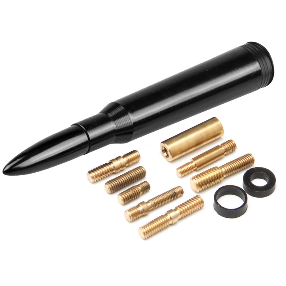 Outdoor Car Radio Universal Antenna Long Range Signal Amplifier Bullet Shape Decorative Roof Antenna for Wrangler SUV