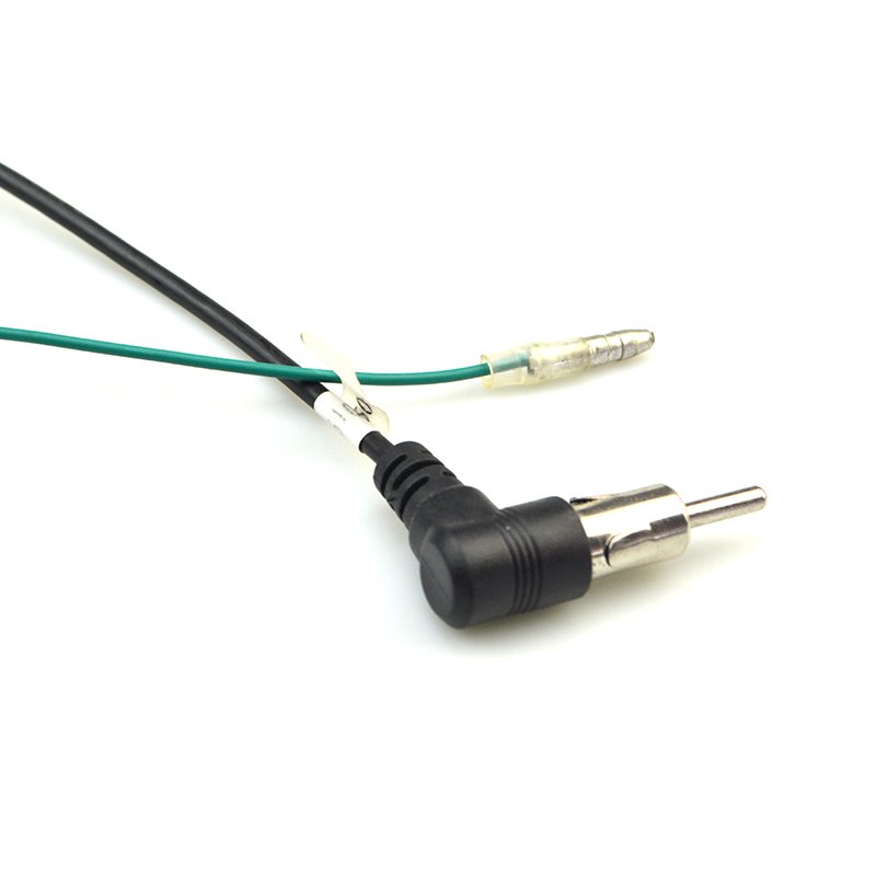Dual TWIN FAKRA RF FM AM Radio Antenna Adapter cable For Volkswagen EU Car