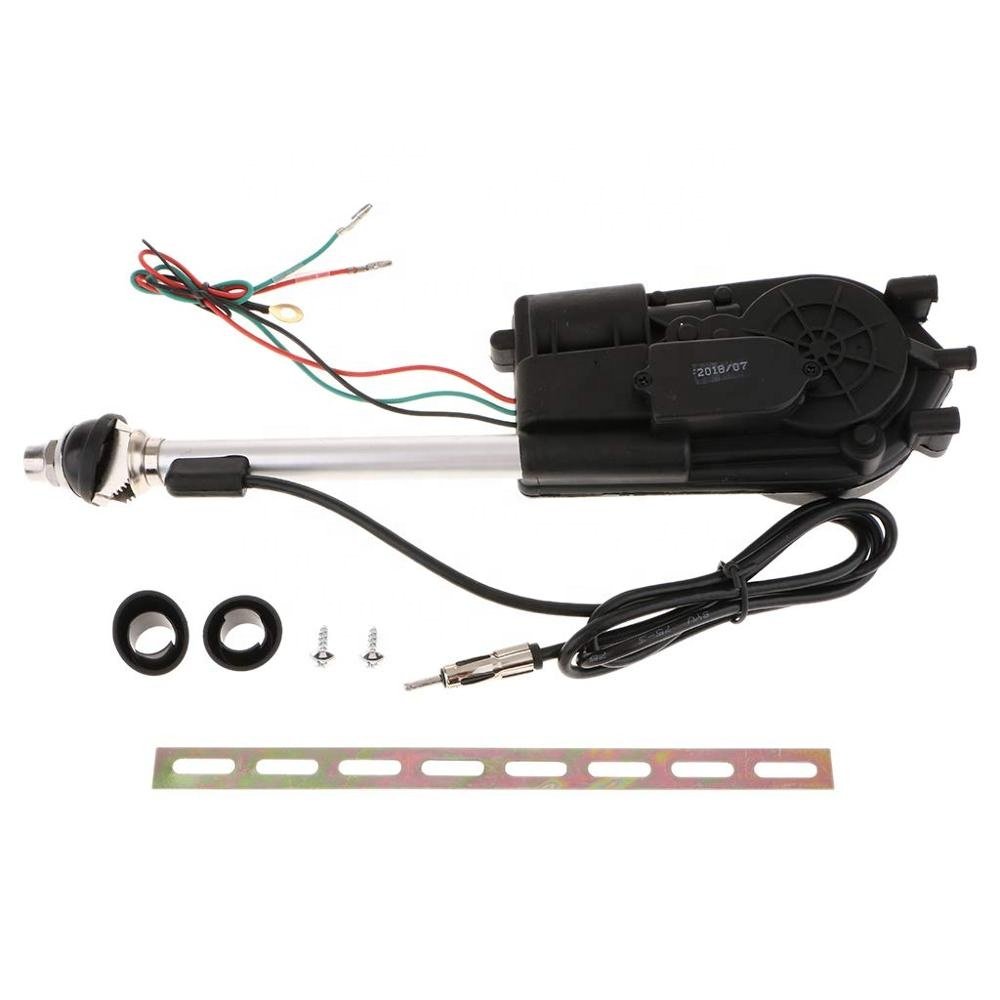 Universal Type Auto Car Power Electric Aerial Automatic Antenna Mast AM FM Radio