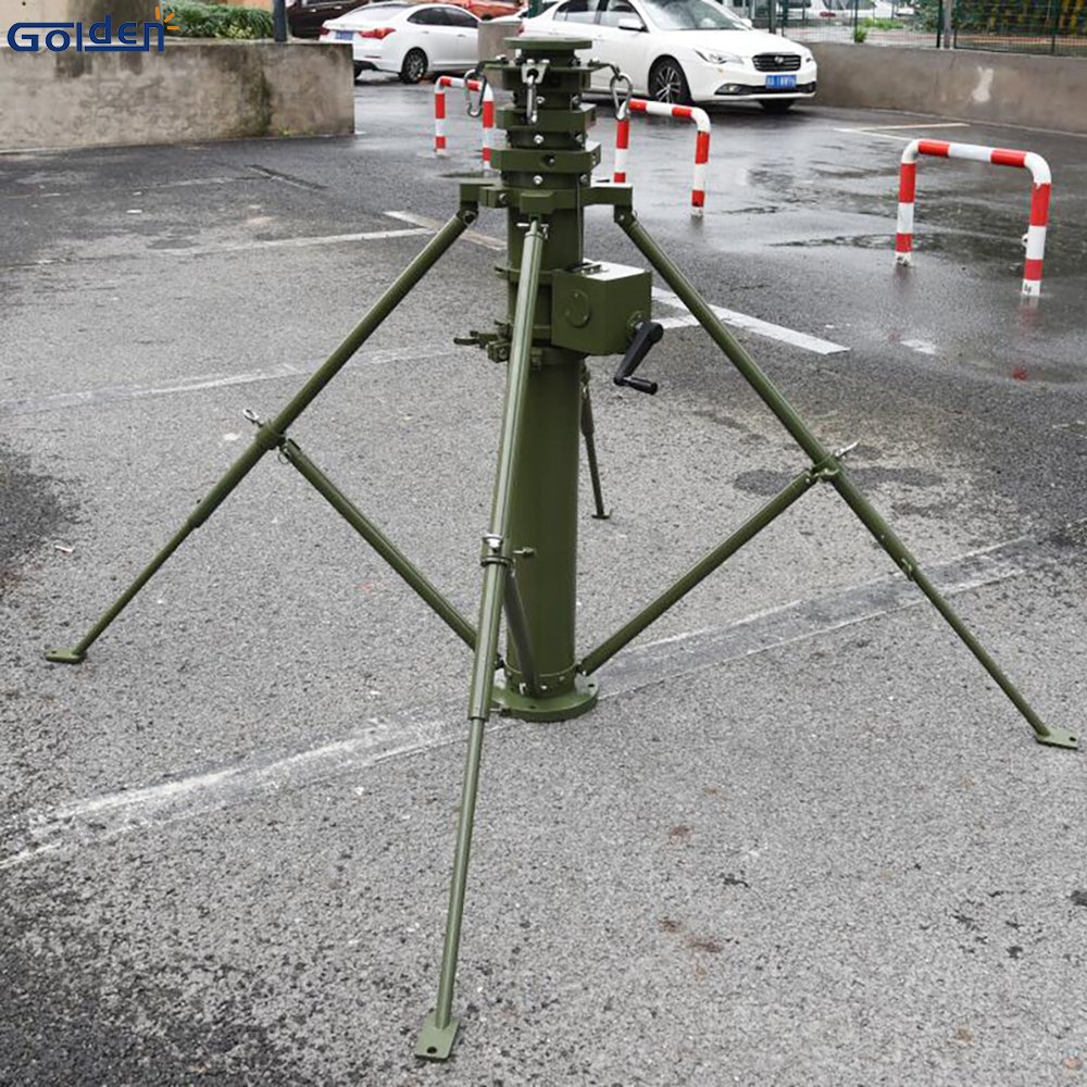 Manual Vertical Spraying Winch Up Telescoping Rods & Poles Telescopic Winch Up Mast