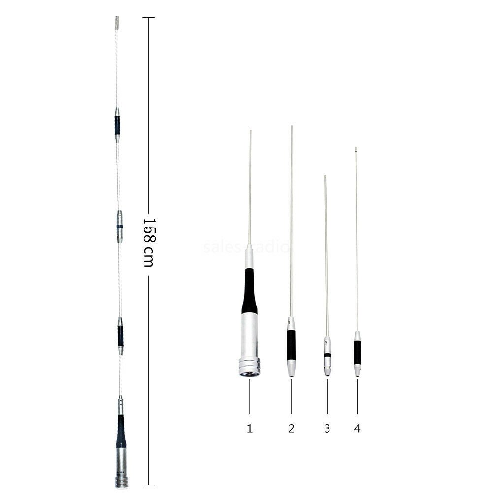 Longest SG7900 Diamond fold VHF UHF 144 430mhz car aerial,auto radio antenna,truck radio antenna