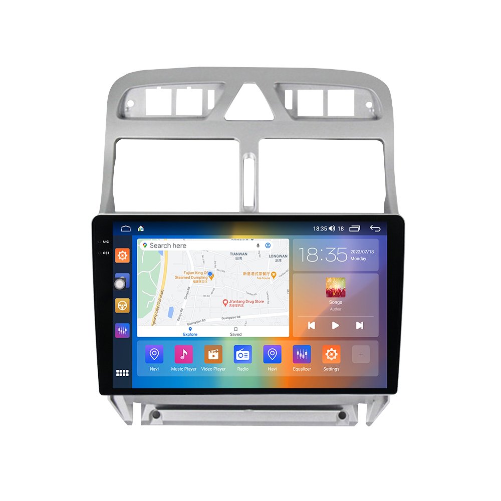 NEW M6 PRO Android 12 2K QLED Car Stereo Android Universal for Peugeot 307 2004-2013 DSP BT Voice Control Car Radio Dvd