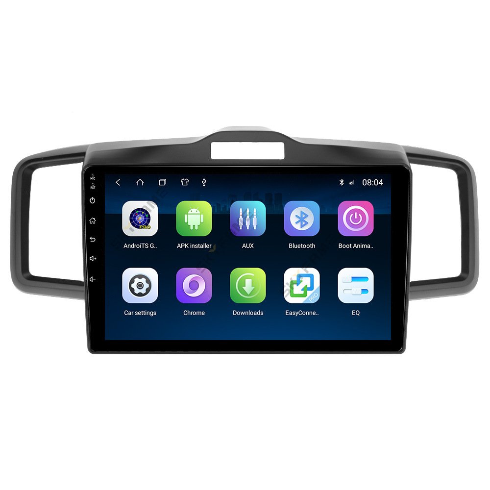 Car Stereo Radio Frame for Honda Freed 2008-2013 with Wiring Harness RCA Cables Parts