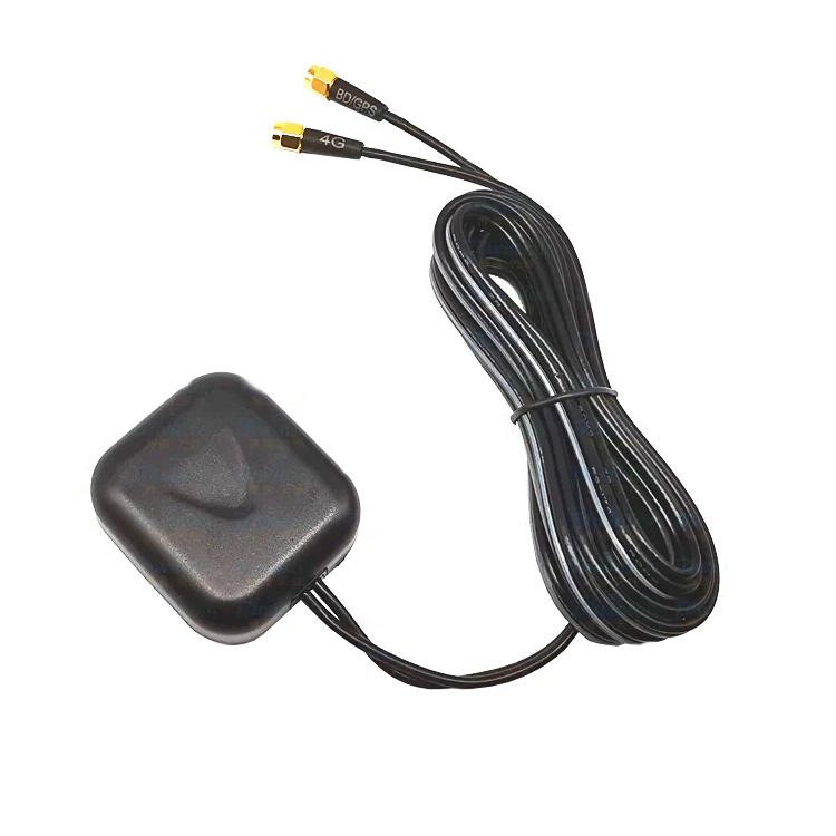 2 in 1 4g lte gps gnss antenne magnet adhesive mounting sma fakra car positioning navigation combination 2 in 1 car antenna