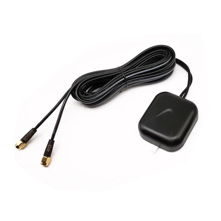 2 in 1 4g lte gps gnss antenne magnet adhesive mounting sma fakra car positioning navigation combination 2 in 1 car antenna