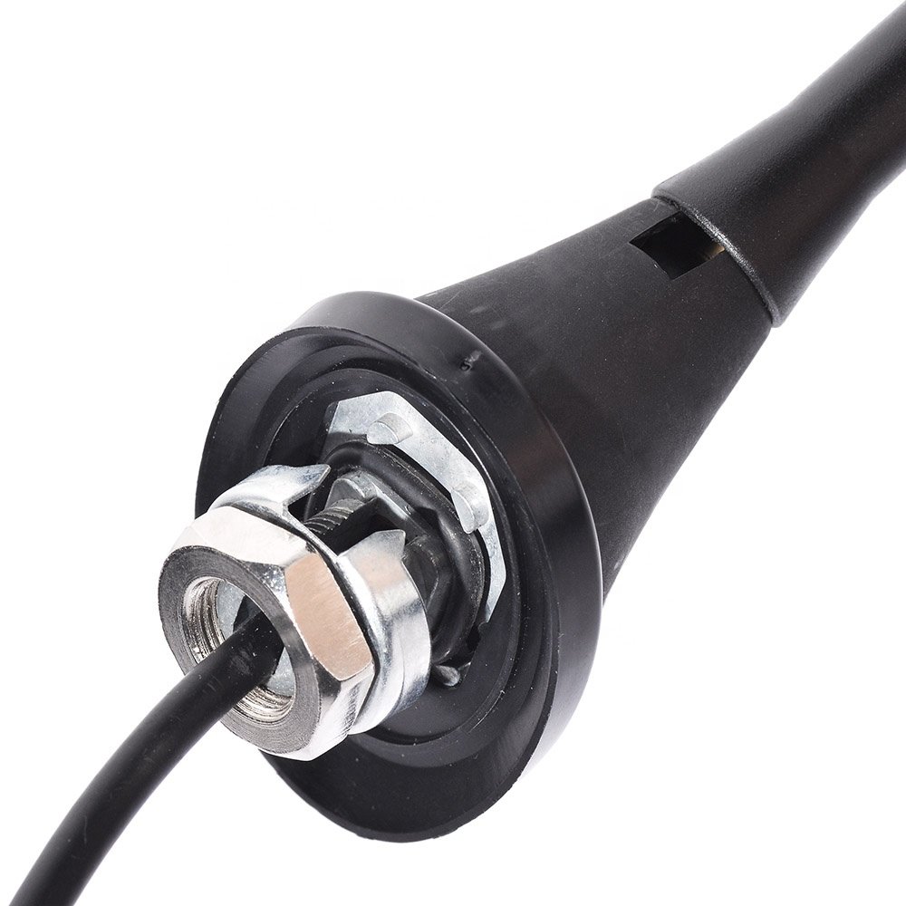 7-Inch Rotatable Rod FM AM Car Radio Roof Mount Antenna Aerial with 30cm Jaso Plug RF Cable for Jetta