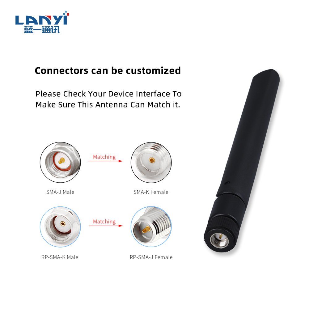 5dBi 2G 3G 4G 5G Foldable Omnidirectional External Duck Rubber Antenna