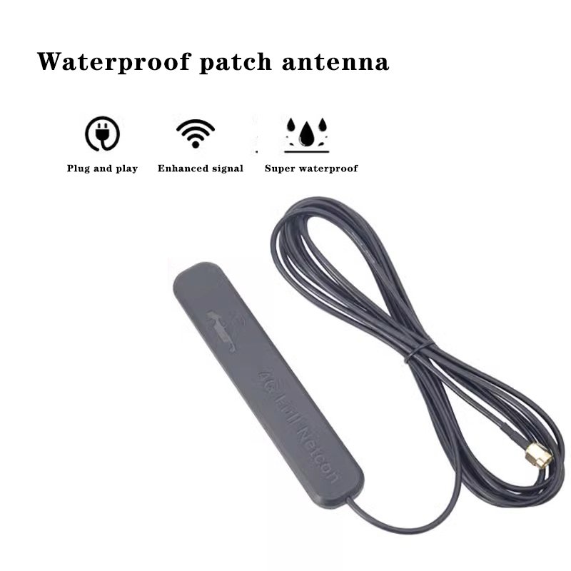 High-Gain Car Patch 4G Antenna LTE Full Frequency 2G/3G/GSM/GPRS Factory Direct External Indoor Wireless Router Wifi Antenna