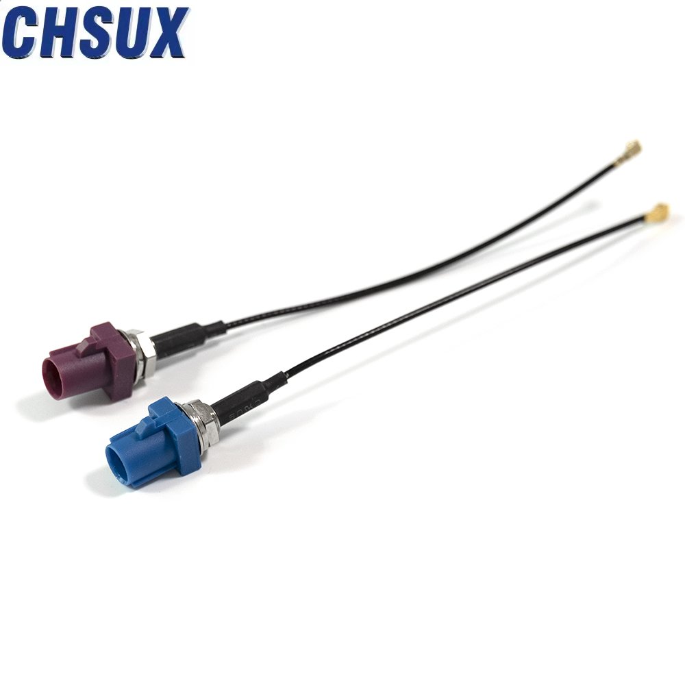 Car and locomotive networking FAKRA RF patch cord SMA CABLE car RF wiring harness
