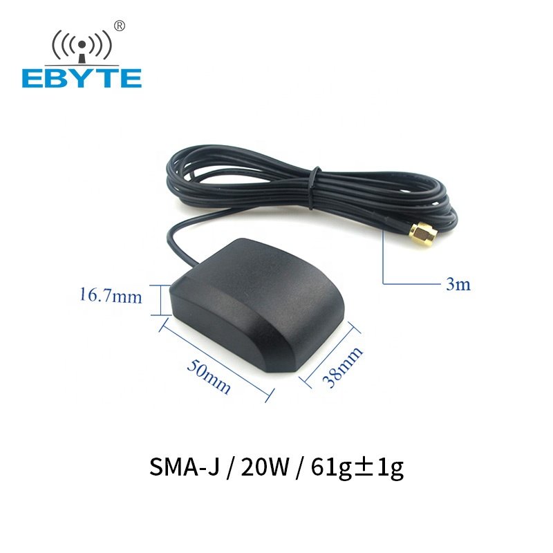 Ebyte TXGB-AZ-300 SMA-J China Factory supply 50Ω 28dbi high gain GNSS GPS Beidou positioning antenna for car tracker