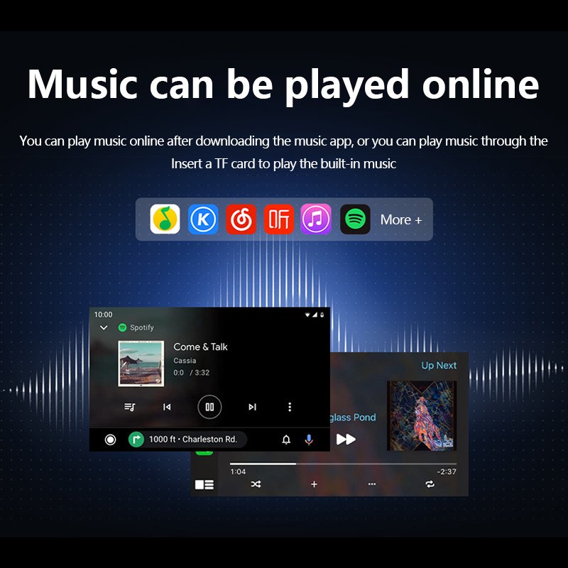 QCM 6225 Android 13.0 Wireless CarPlay Mini AI Streaming Smart TV Android Stream Box for Cars