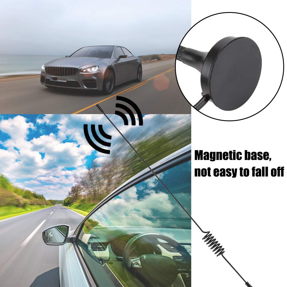 GSM Antennas with Magnetic Sucker,GSM Outdoor Sucker Antenna 2G/3G/4G GPRS 2.4G/433MHz 12dBi High Gain Antenna 3m Length