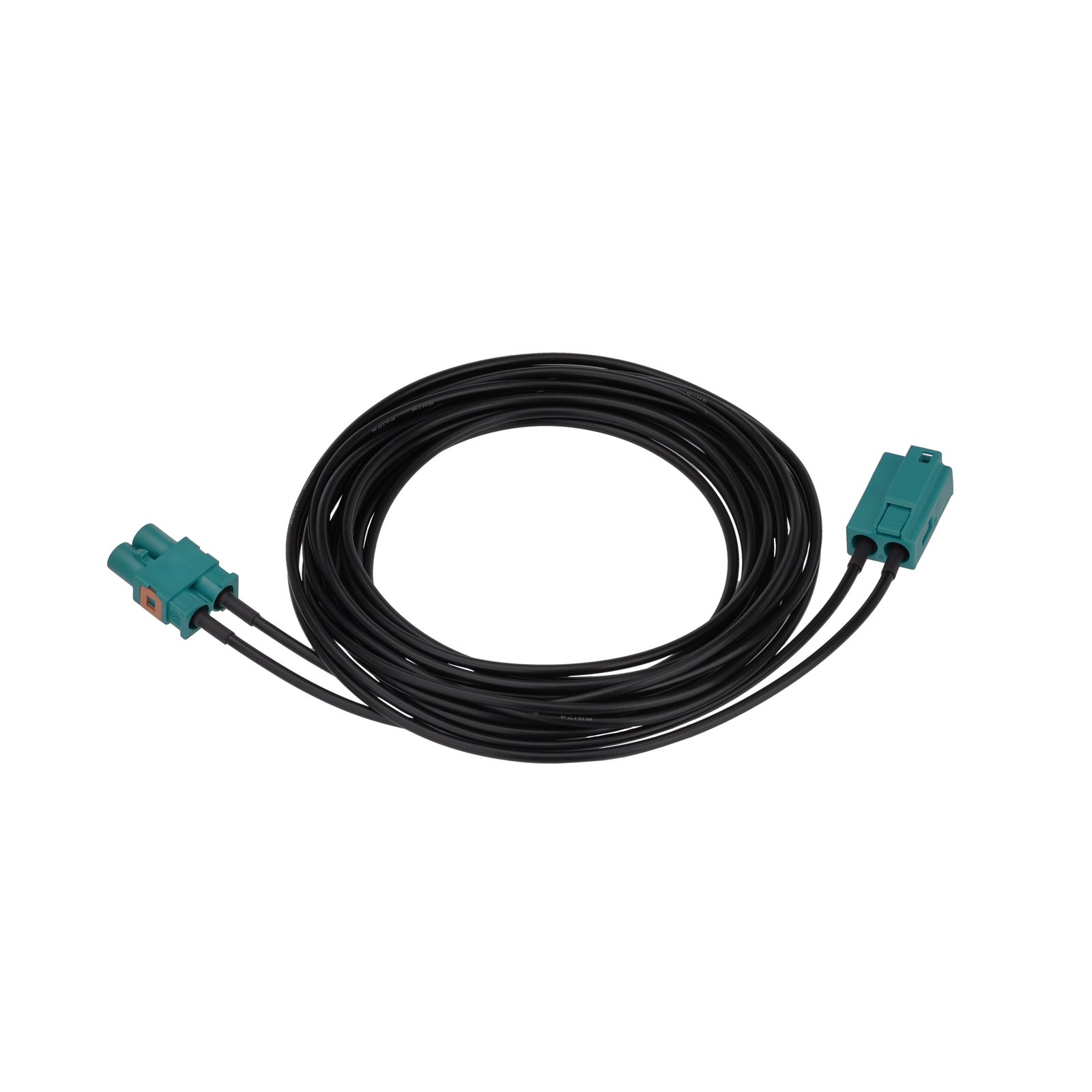 Superbat Car Antenna Splitter Car Stereo Radio Antenna Adapter Cable Fakra double Z Female to Male Cable 250cm