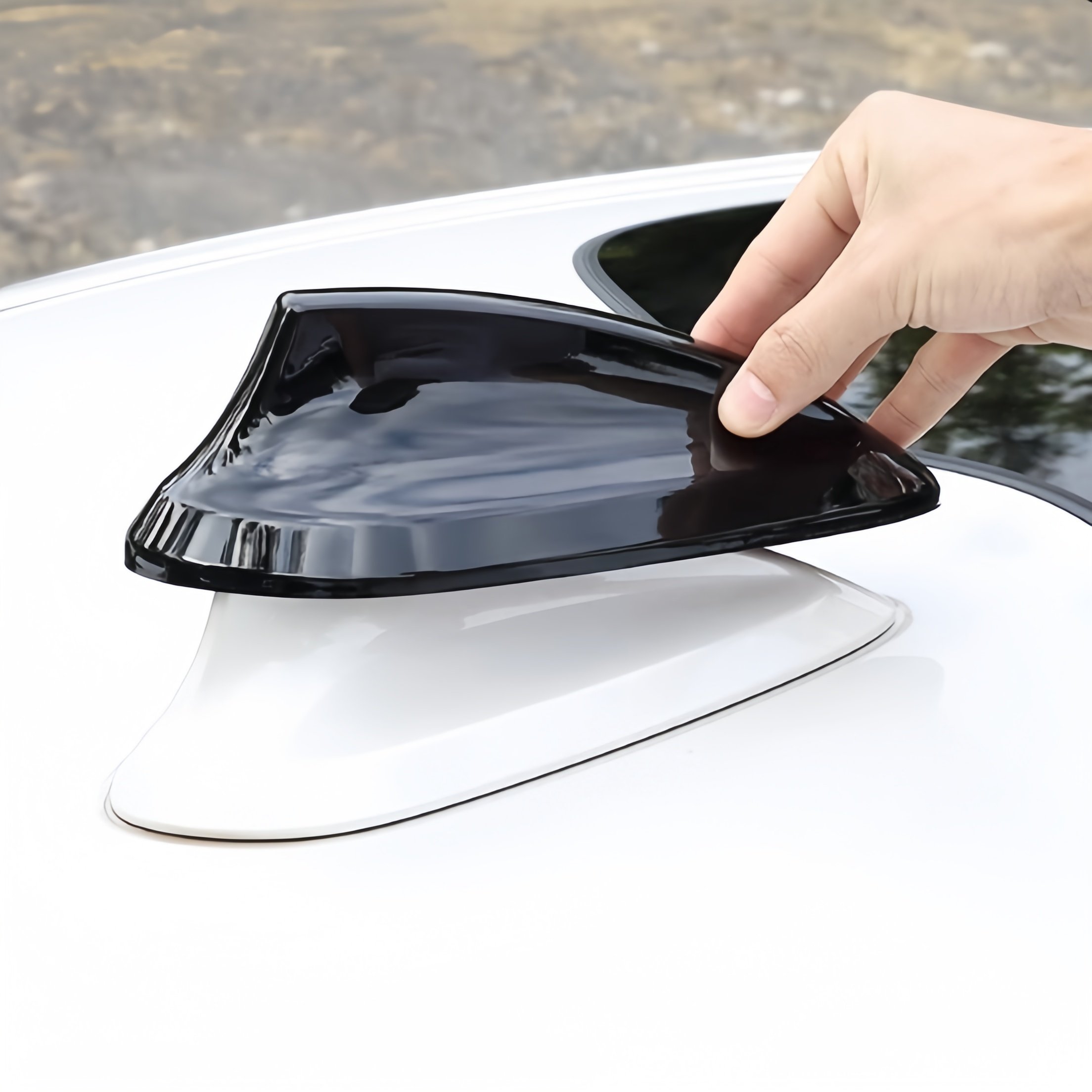 CAIXUAN Dummy Aerial Auto Roof Shark Fin Car Antenna for BMW 5 Series 2018 2019 2020 2021 2022