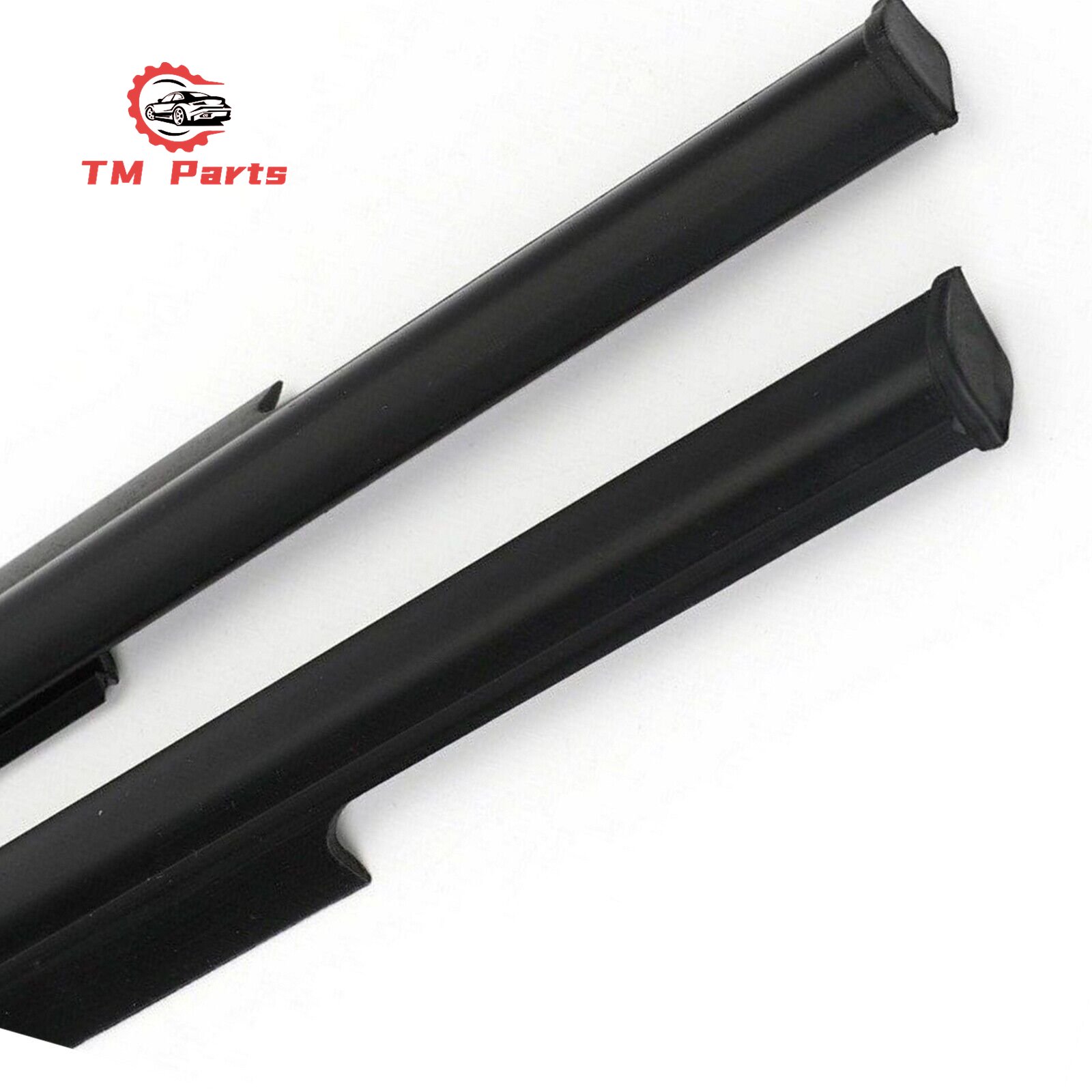 4Pcs Car Window Weatherstrip for Toyota Fortuner 06-11 Car Weatherstrip Window Moulding Trim Seal Black 68161-0K010 68162-0K010