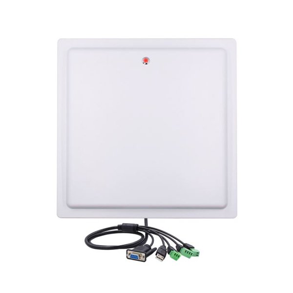 12dbi Built-in Antenna Long Range UHF RFID Tag Reader Automatic Open Gate System for Cars Parking Management