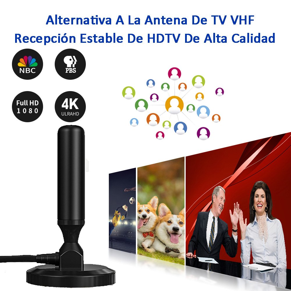 Decodificador Digitales Vhf Uhf Digital hd Para De Tv 4k Antena
