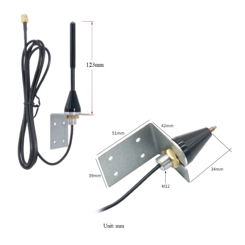 600-6000MHz 25dbi high gain waterproof bracket wall mount GSM 3g 4g 5g aerial SMA male outdoor use lte 4g 5g car antenna