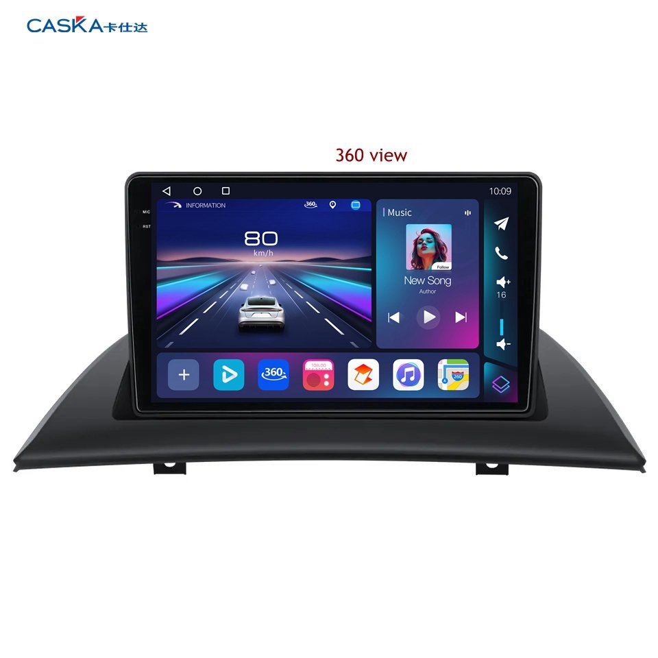 QCM450 6125 Car Android Radio GPS Navigation System 360 Panoramic Car Stereo Multimedia Player