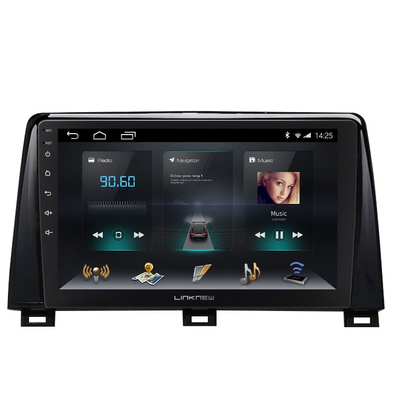 Car DVD Radio Android Video Audio Multimedia Player Touch Screen GPS Navigation for Kia Forte 2018 2019